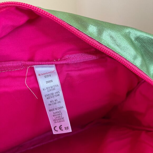 American Girl Flutter Wings Butterfly Back Pack WellieWishers Doll Carrier Green - Picture 10 of 11